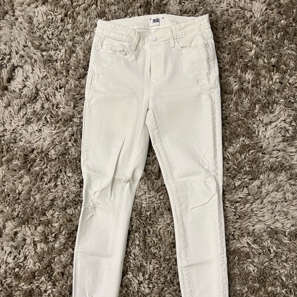 Paige women’s white denim jean